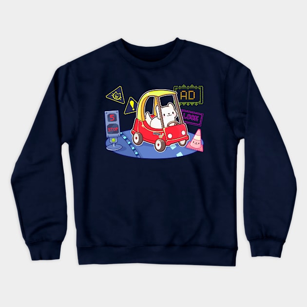 This is the last thing you see before you die. Crewneck Sweatshirt by Kaidankuri